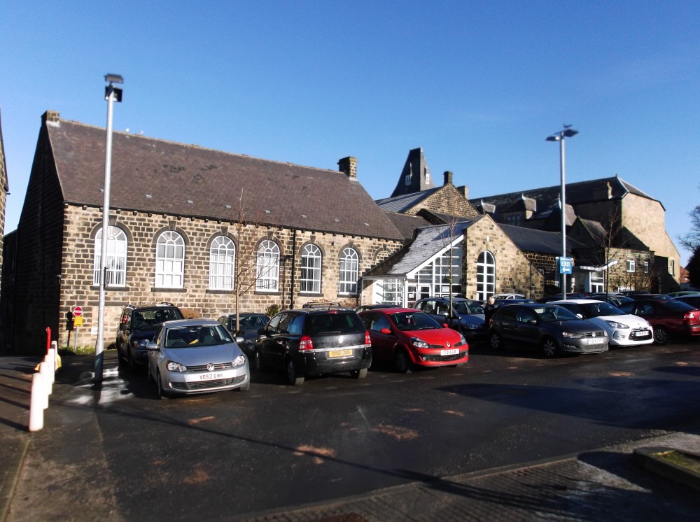 Rear View of Church